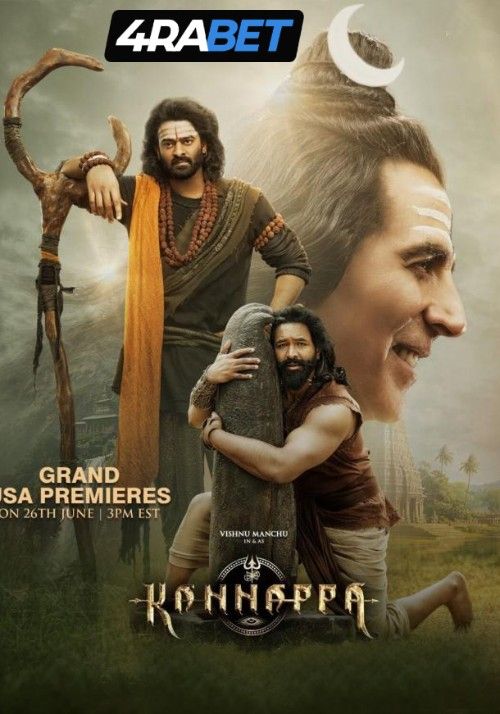 poster of Kannappa (2025) Hindi Dubbed Movie