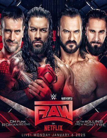 poster of WWE Monday Night Raw 30th June (2025) Show